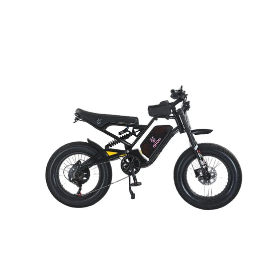 HKM-635219 Powerful 20-Inch Electric Fat Tire Bike with 1500W Motor and 25Ah Battery for Off-Road Adventures
