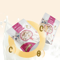 HKM-6352317 Goat's Milk Steamed Meat Dumplings for Cats - Chicken, Tuna, Salmon Flavors - Nutritional Cat Snacks - 70g