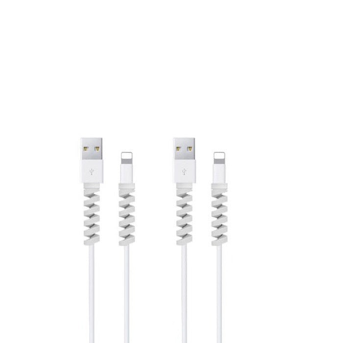 HKM-635283 Data Cable Protective Sleeve - 3cm Plastic Cover in Random Colors