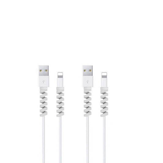 HKM-635283 Data Cable Protective Sleeve - 3cm Plastic Cover in Random Colors