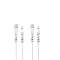 HKM-635283 Data Cable Protective Sleeve - 3cm Plastic Cover in Random Colors