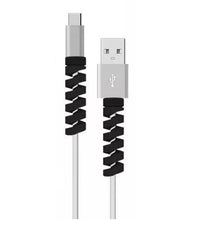 HKM-635283 Data Cable Protective Sleeve - 3cm Plastic Cover in Random Colors