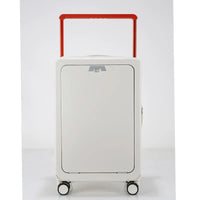 HKM-635283 Lightweight Rotating Suitcase with Stylish Wide Pull Bar for Travel