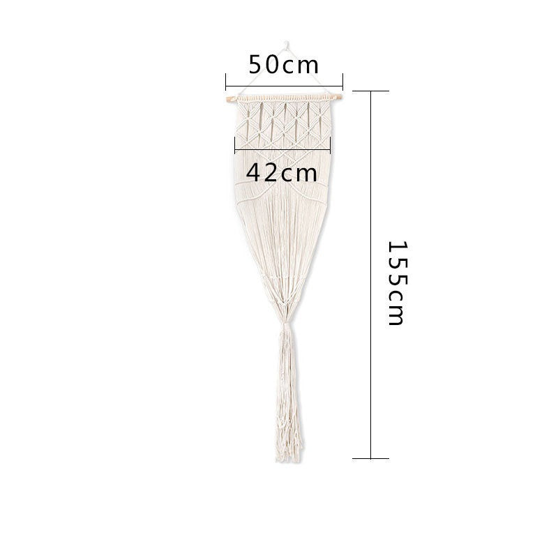 HKM-6353853 Hand-Woven Cotton Cat Hammock with Geometric Design - Cozy Pet Swing for Cats