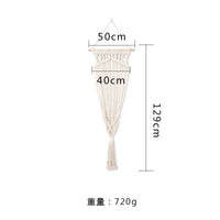 HKM-6353853 Hand-Woven Cotton Cat Hammock with Geometric Design - Cozy Pet Swing for Cats