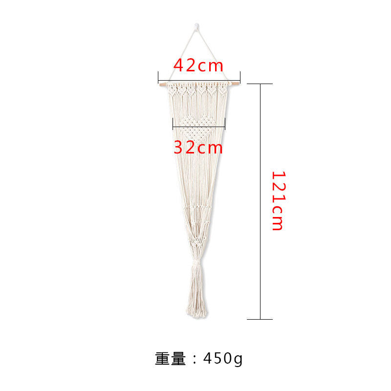 HKM-6353853 Hand-Woven Cotton Cat Hammock with Geometric Design - Cozy Pet Swing for Cats