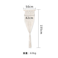 HKM-6353853 Hand-Woven Cotton Cat Hammock with Geometric Design - Cozy Pet Swing for Cats