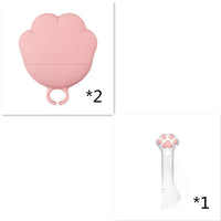 HKM-6356029 Multifunctional Silicone Resin Can Opener and Spoon for Easy Pet Feeding