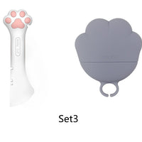 HKM-6356029 Multifunctional Silicone Resin Can Opener and Spoon for Easy Pet Feeding
