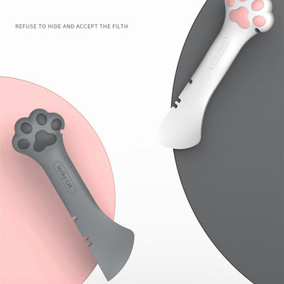 HKM-6356029 Multifunctional Silicone Resin Can Opener and Spoon for Easy Pet Feeding