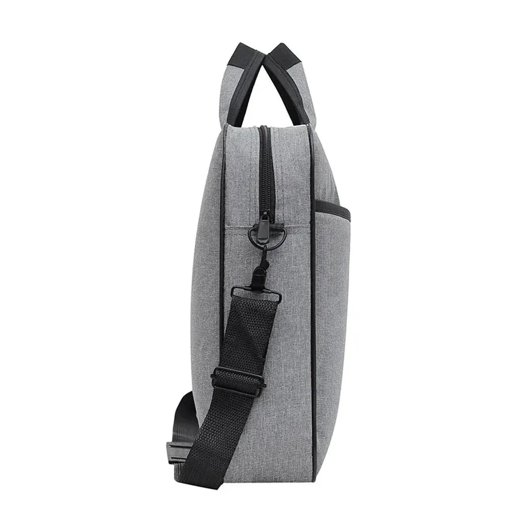 HKM-635603 Business Office Travel Tote Laptop Bag with USB Charger Port for Men and Women