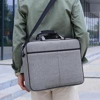 HKM-635603 Business Office Travel Tote Laptop Bag with USB Charger Port for Men and Women