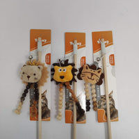 HKM-6357053 Playful Lion Cat Teaser Wand for Interactive Pet Play