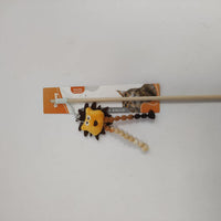 HKM-6357053 Playful Lion Cat Teaser Wand for Interactive Pet Play