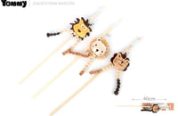 HKM-6357053 Playful Lion Cat Teaser Wand for Interactive Pet Play