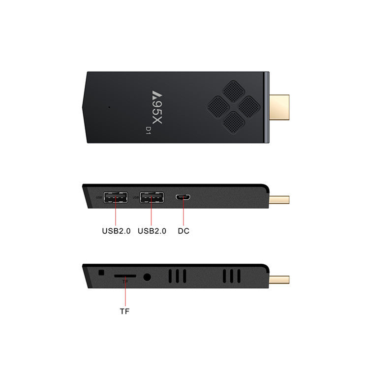 HKM-635731 Android 8.1 4K HD Set-Top Box with 2GB RAM and 16GB Storage