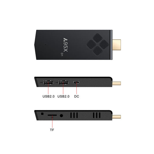 HKM-635731 Android 8.1 4K HD Set-Top Box with 2GB RAM and 16GB Storage