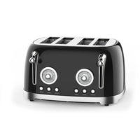 HKM-635795 Automatic 4-Slice Stainless Steel Electric Toaster with Grill Function
