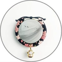 HKM-6359997 Adjustable Handmade Pet Collar in Various Floral Designs and Sizes