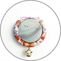 HKM-6359997 Adjustable Handmade Pet Collar in Various Floral Designs and Sizes