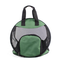 HKM-6361661 Portable Breathable Pet Handbag, Soft Polyester Carrier for Cats and Dogs Up to 12 Catties, 600D Oxford Material, 40 cm Diameter