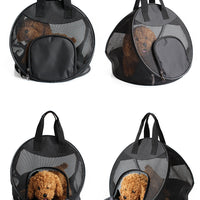 HKM-6361661 Portable Breathable Pet Handbag, Soft Polyester Carrier for Cats and Dogs Up to 12 Catties, 600D Oxford Material, 40 cm Diameter