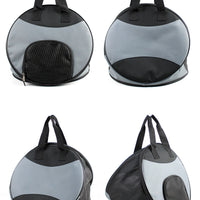 HKM-6361661 Portable Breathable Pet Handbag, Soft Polyester Carrier for Cats and Dogs Up to 12 Catties, 600D Oxford Material, 40 cm Diameter