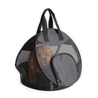 HKM-6361661 Portable Breathable Pet Handbag, Soft Polyester Carrier for Cats and Dogs Up to 12 Catties, 600D Oxford Material, 40 cm Diameter
