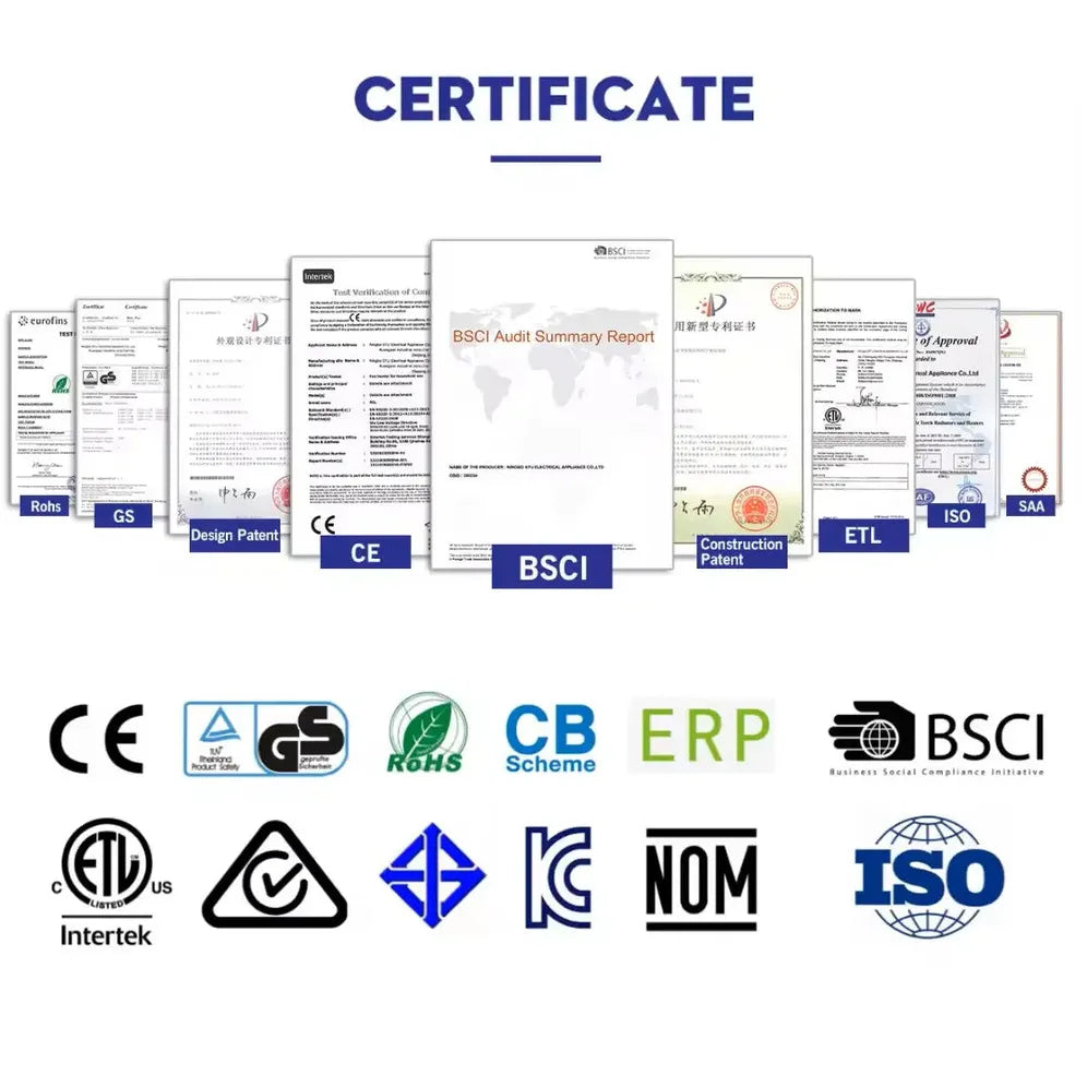 HKM-636243 Ceramic Electric Space Tower Heater with Two Heat Settings for Indoor Home and Office Use