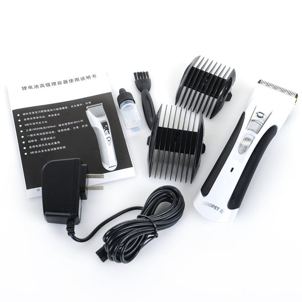 HKM-6363581 Ergonomic Pet Hair Clipper with Stainless Steel Blades and Easy Hair Removal Design