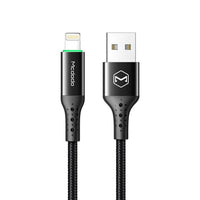 HKM-636435 USB Power-off Data Cable for Apple Devices, 1.2m Length, Single Head, Black