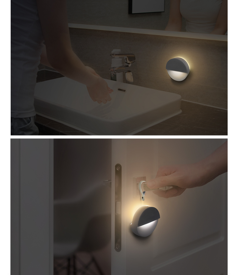 HKM-636563 Smart Sensor Bluetooth Night Light for Bedroom, Bathroom, and Corridor Use