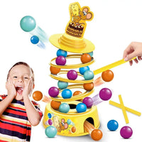 HKM-636627 Family Balance Tower Stacking Game Educational Interactive Toy for Ages 5 and Up