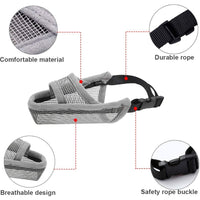 HKM-6367421 Golden Retriever Husky Dog Mouth Cover for Medium and Large Dogs, Plastic Design