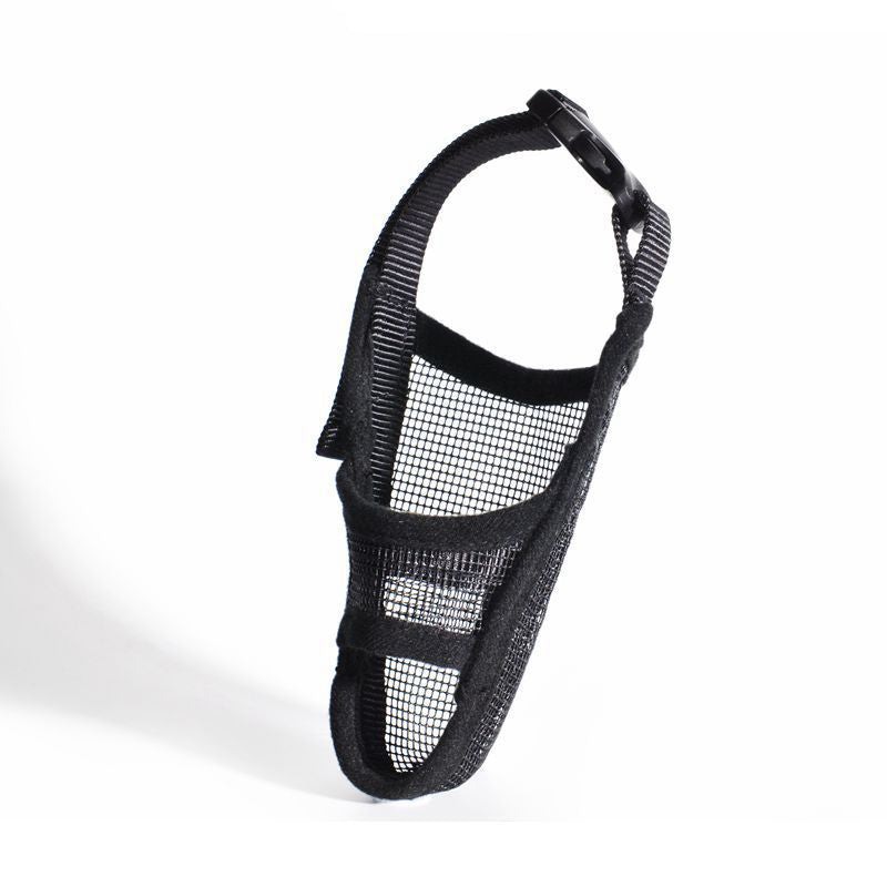 HKM-6367421 Golden Retriever Husky Dog Mouth Cover for Medium and Large Dogs, Plastic Design