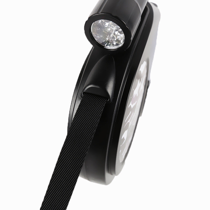 HKM-6367549 Automatic Retractable Dog Leash for Dogs Under 30kg ¨C ABS and Nylon Construction (18.5x19x4cm)