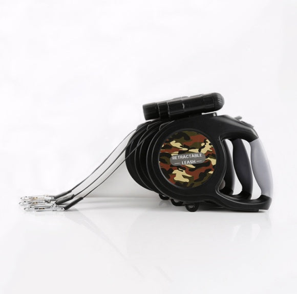 HKM-6367549 Automatic Retractable Dog Leash for Dogs Under 30kg ¨C ABS and Nylon Construction (18.5x19x4cm)