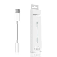 HKM-636947 USB-C to 3.5mm Audio Adapter for Compatible Smartphones and Devices