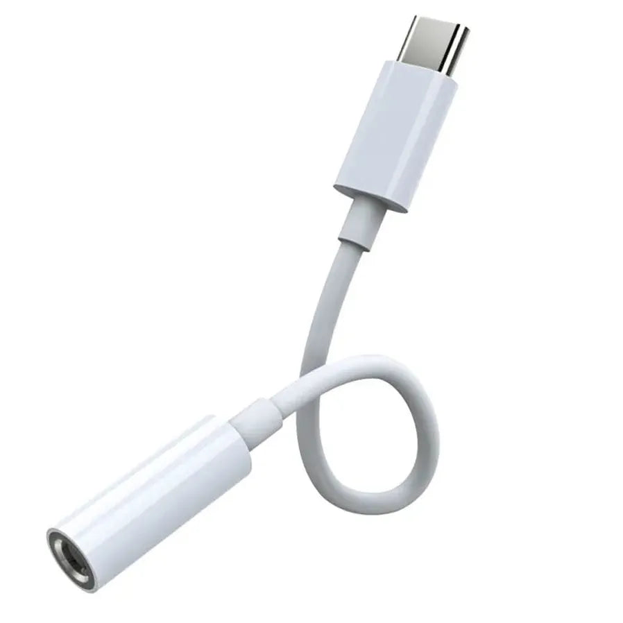 HKM-636947 USB-C to 3.5mm Audio Adapter for Compatible Smartphones and Devices