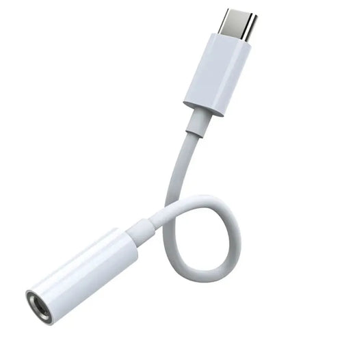 HKM-636947 USB-C to 3.5mm Audio Adapter for Compatible Smartphones and Devices