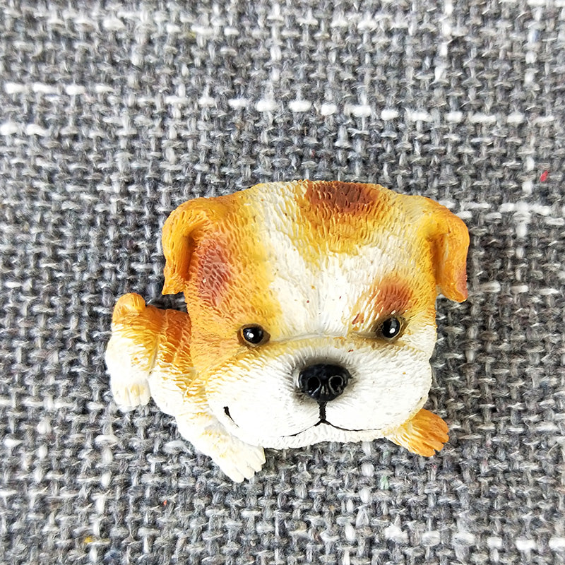 HKM-6371005 Cute Cartoon Dog Refrigerator Magnet - Resin Animal Decor