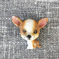 HKM-6371005 Cute Cartoon Dog Refrigerator Magnet - Resin Animal Decor