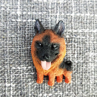 HKM-6371005 Cute Cartoon Dog Refrigerator Magnet - Resin Animal Decor