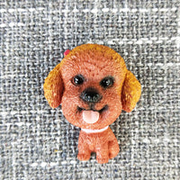 HKM-6371005 Cute Cartoon Dog Refrigerator Magnet - Resin Animal Decor