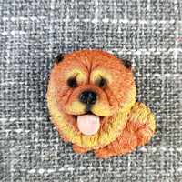 HKM-6371005 Cute Cartoon Dog Refrigerator Magnet - Resin Animal Decor