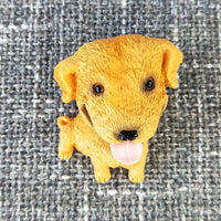 HKM-6371005 Cute Cartoon Dog Refrigerator Magnet - Resin Animal Decor