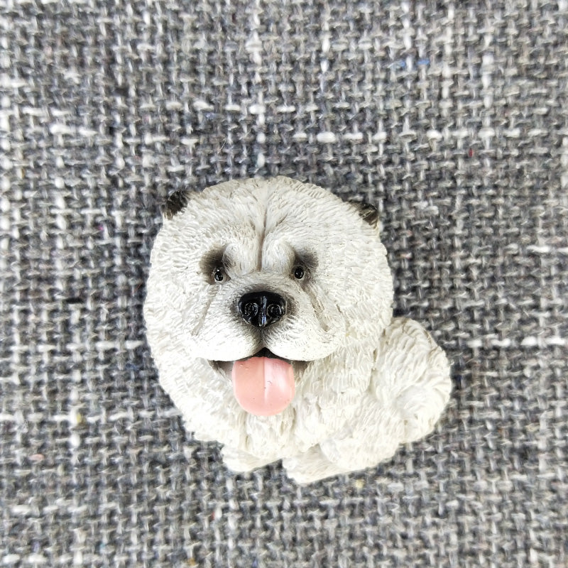 HKM-6371005 Cute Cartoon Dog Refrigerator Magnet - Resin Animal Decor