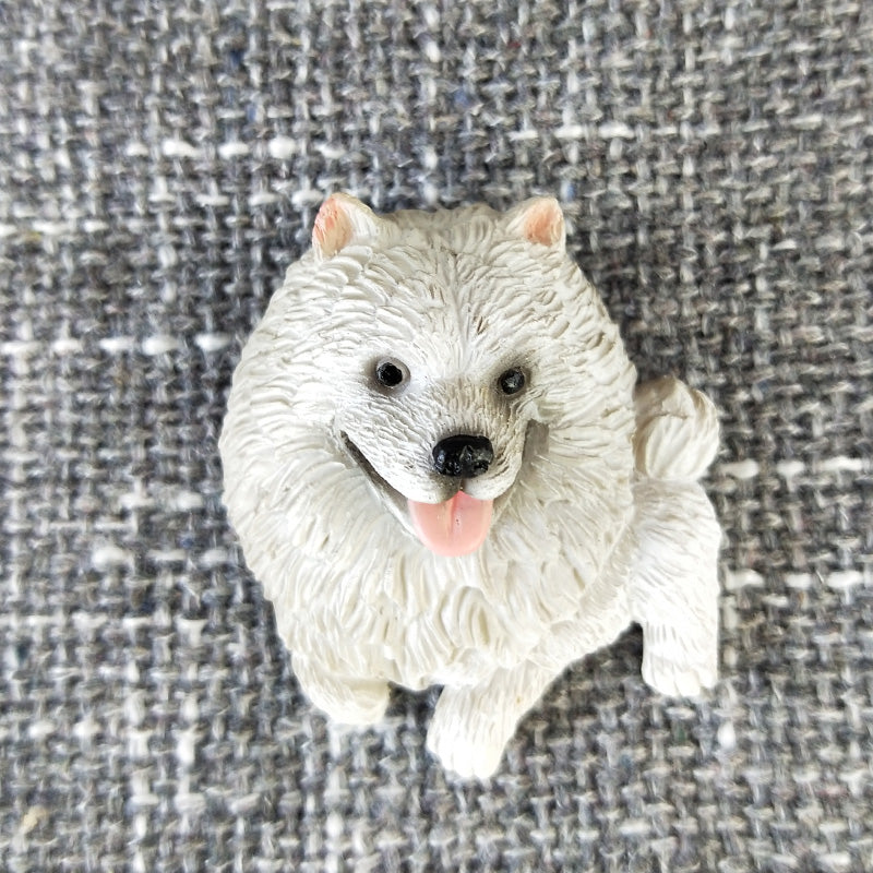 HKM-6371005 Cute Cartoon Dog Refrigerator Magnet - Resin Animal Decor
