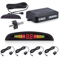 HKM-637267 Ultrasonic Obstacle Detection System with LED Distance Indicator and Alarm