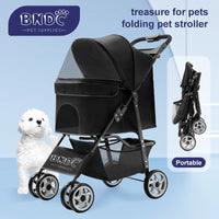 HKM-637715 Lightweight Foldable Pet Stroller for Easy Travel with Your Pet
